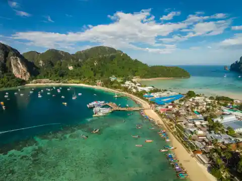 4. Koh Phi Phi, Thailand