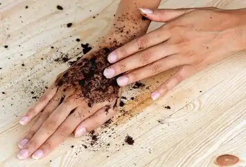 Coffee Grounds for Exfoliation