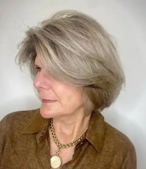 Silver Pixie Cut with Razored Layers