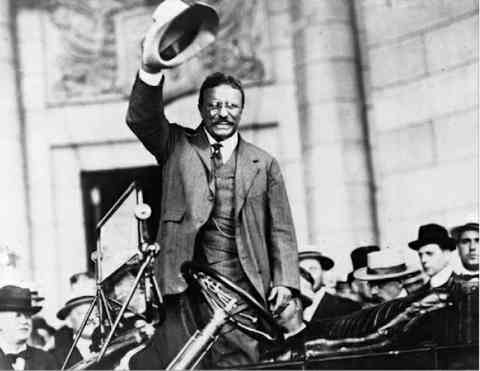 7. Theodore Roosevelt | IQ: 153