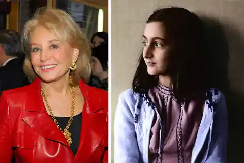 Barbara Walters and Anne Frank