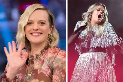 Elisabeth Moss and Kelly Clarkson