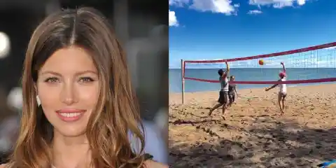 Yoga In The Winter, Volleyball & Jogging In The Summer For Jessica Biel