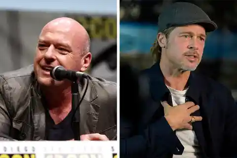 Brad Pitt and Dean Norris