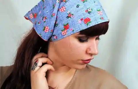 Bandanas – Popularized in 1990s