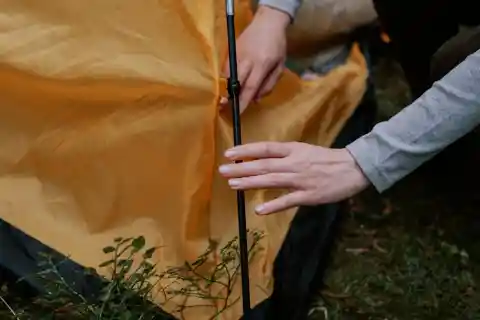 Fragments of a Life: Unraveling Stories in the Abandoned Tent