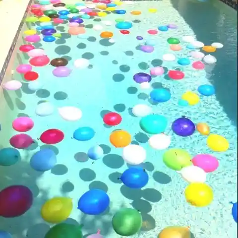 3. Balloon Pool Party!