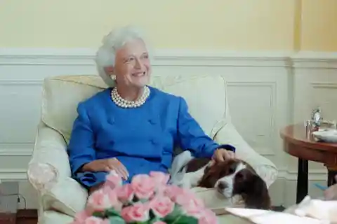 9. Barbara Bush