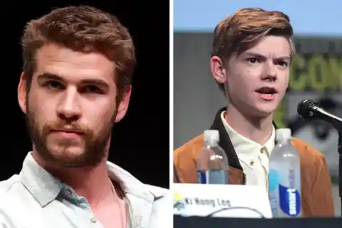 Liam Hemsworth and Thomas Brodie-Sangster