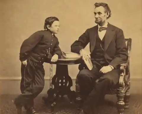 Abraham Lincoln & His Son