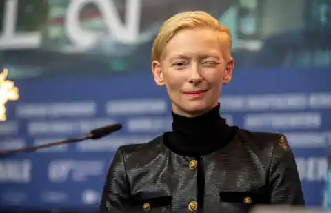 Tilda Swinton’s Shaved Head