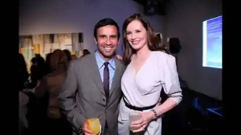 Geena Davis and Reza Jarrahy