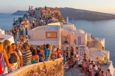 Santorini, Greece – 2 Million Tourists Per Year