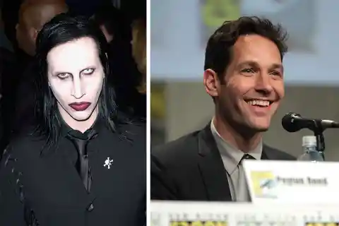 Marilyn Manson and Paul Rudd