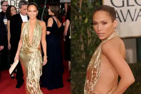 Jennifer Lopez in Marchesa (2009 Golden Globes)