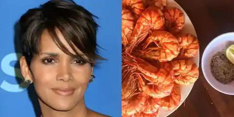 Halle Berry – Allergic to Shrimp