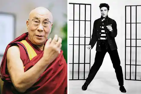 The Dalai Lama and Elvis Presley