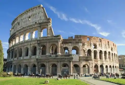 The Coliseum of Rome, Italy – 6 Million Tourists Per Year